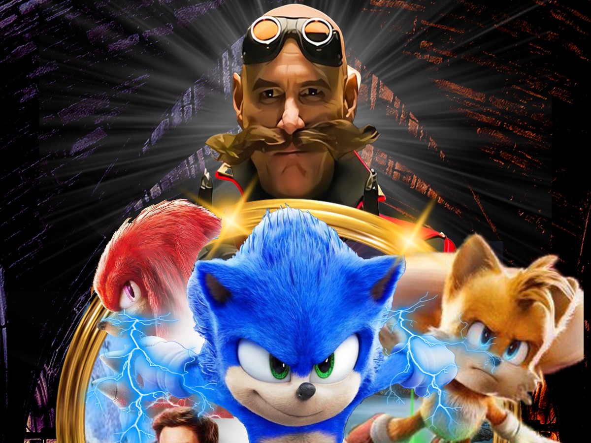 Sonic Movie Poster — cinematic key art