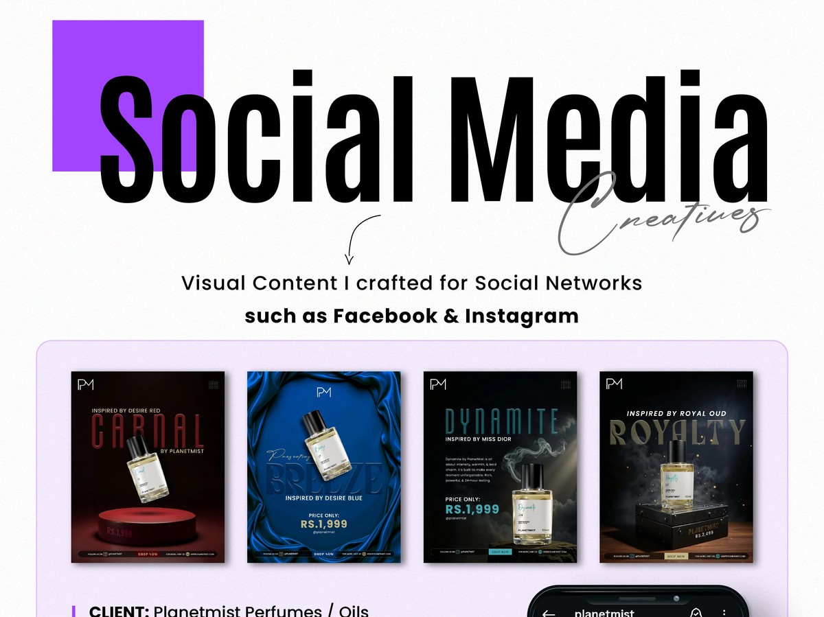 Social Media Ads — creative ad designs